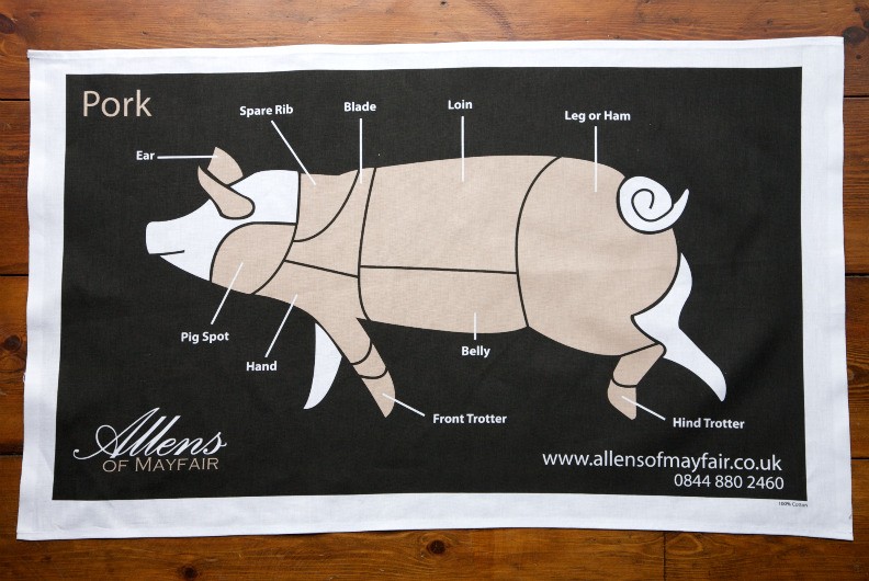 Tea Towel - Pork